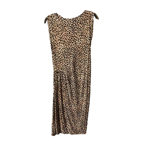 Anthropologie Rebecca Taylor Dress Brown Medium 6 8 10 Leo Jersey NWT $195 - Picture 5 of 6
